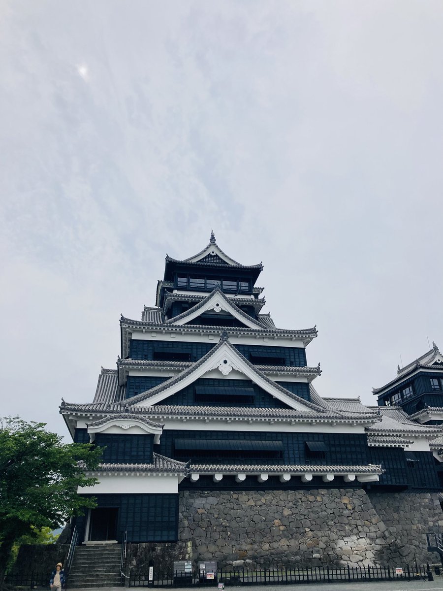 初の熊本堪能中〜😊
陣太鼓ソフトクリームが美味しくてびっくり！
求肥と餡子とソフトクリームの組み合わせ最高🤤🍦