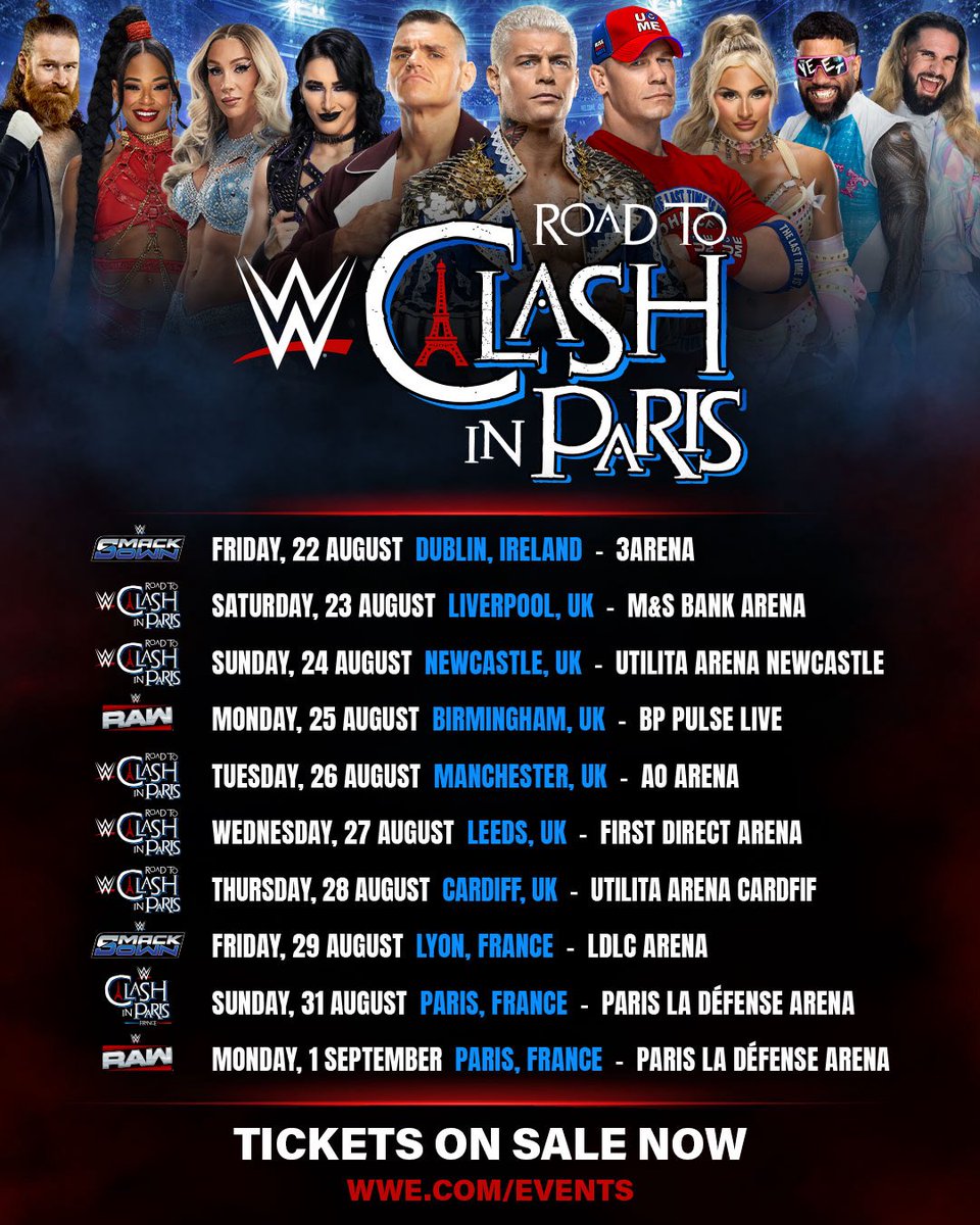 WWE UK & Ireland tweet media