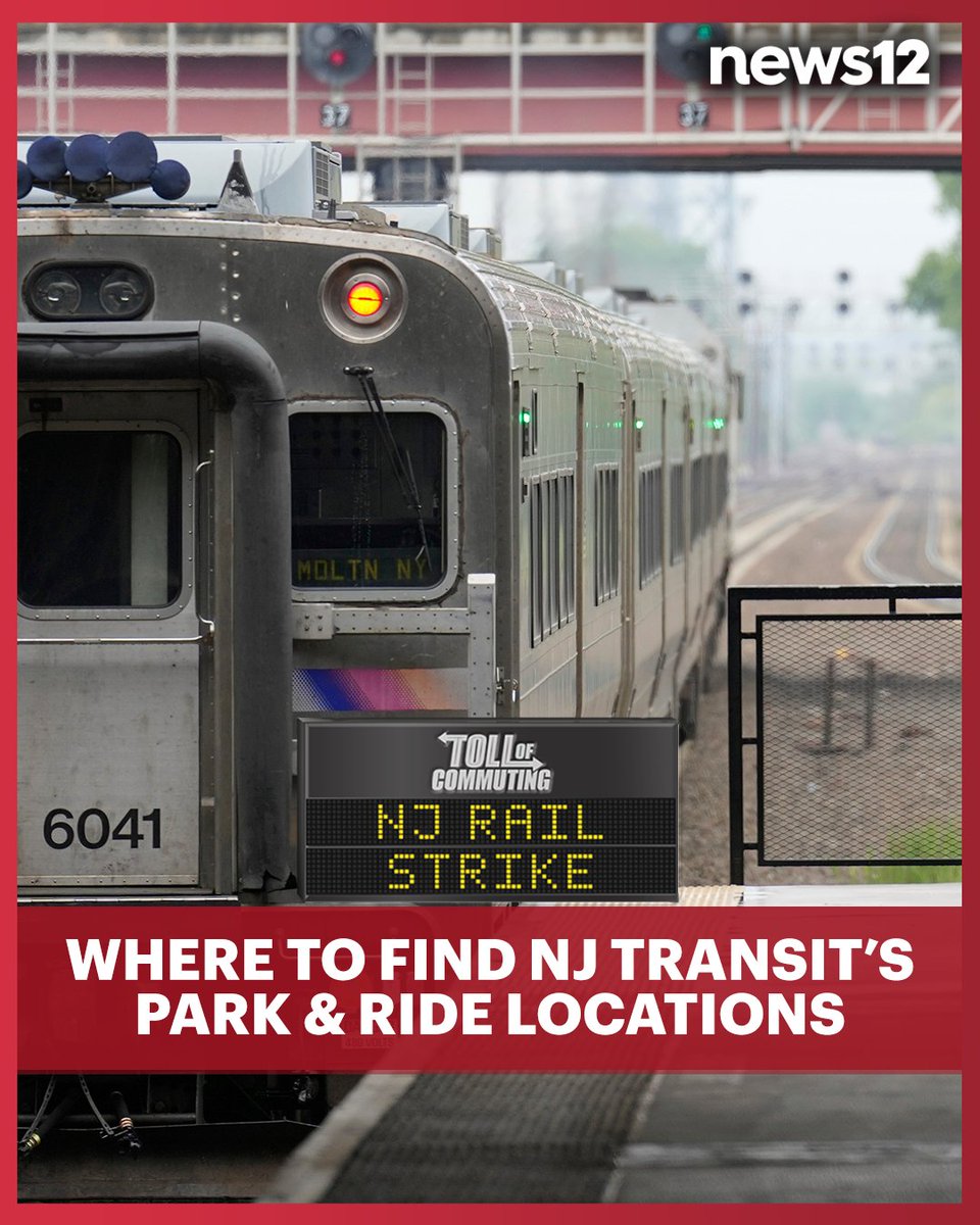 RAIL STRIKE UPDATE: Enhanced bus service and supplemental bus service will be added at these Park &amp; Ride locations - bit.ly/44Cfi69

Use #News12TollofCommuting to your tweets to show us your commute.