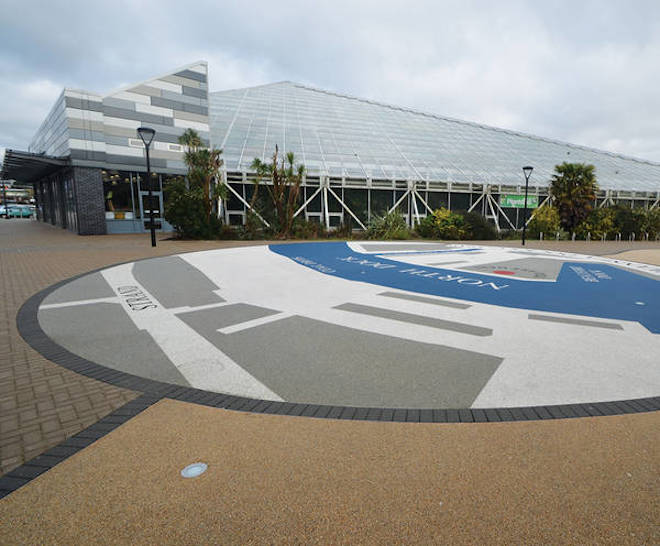 ExternalWorks's tweet image. Clearstone’s PrismStone system enables designers and #landscapers to incorporate graphics, patterns and #wayfinding signage into high-quality #porous #DecorativeSurfacing ow.ly/SFQf50VCtSZ