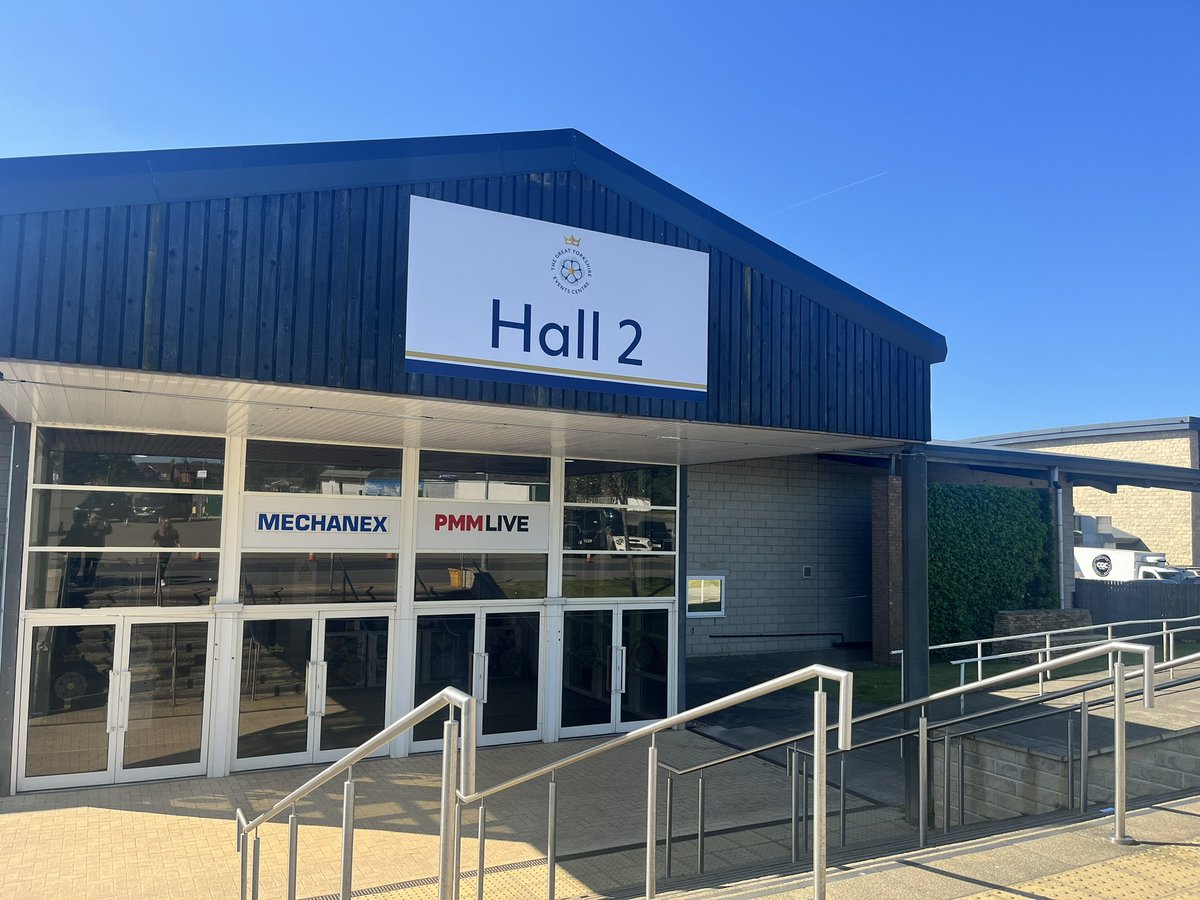 Good Morning Harrogate, the sun is shining and we are ready for day two of Mechanex! 

The doors have been thrown open for another fantastic day at the YEC and this is your final chance to catch us, so be sure to head on down if you’re in the area 😎