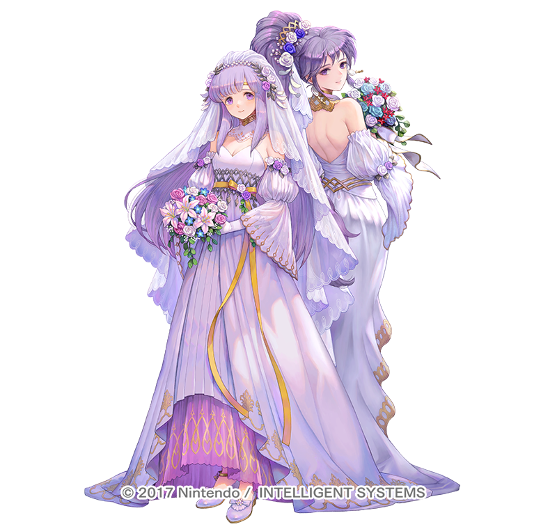 ファイアーエムブレム ヒーローズにて【光辿る花嫁 ユリア】のイラスト