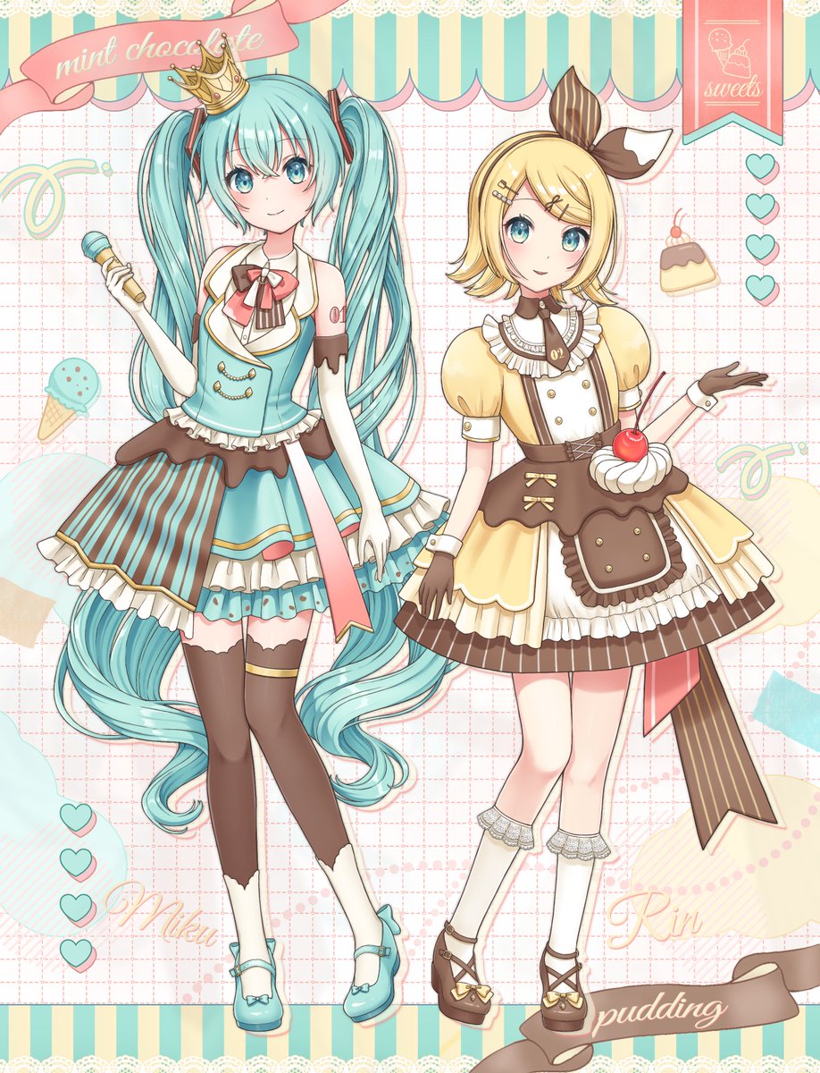 #初音ミク #鏡音リン