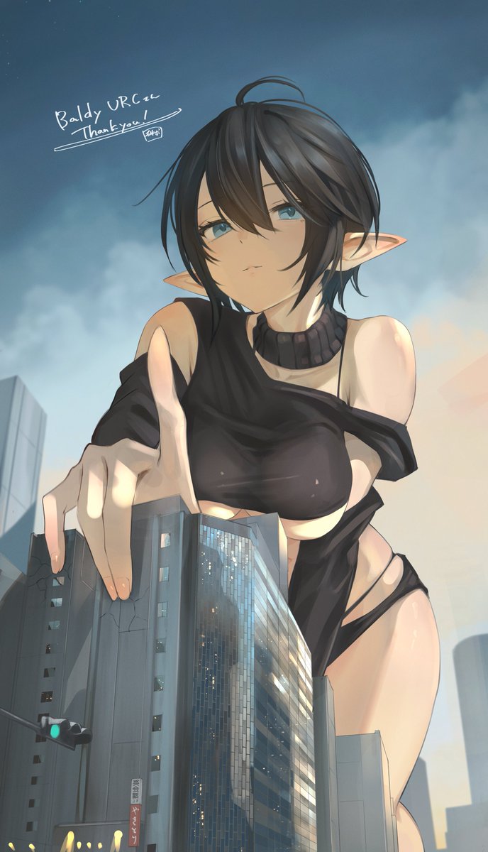 You don't mind if I'll play with your city a bit , not like you have a choice though ^^
#giantess #sizetwitter #巨大娘
Thank you <a href="/douibotan/">同意ボ</a> for the commission.