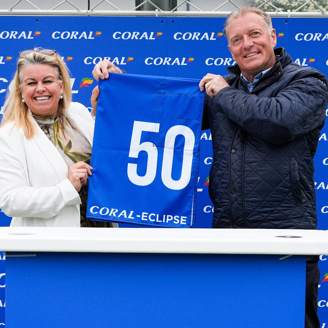 50 NOT OUT – Coral renews Coral-Eclipse sponsorship for 5 more years! 🏇

Huge thanks to Coral for their continued support💙

Check our website today for a little surprise - 50 years together &amp; 50 days to go! 👀

🔗 Read more: bit.ly/4kHgOZB