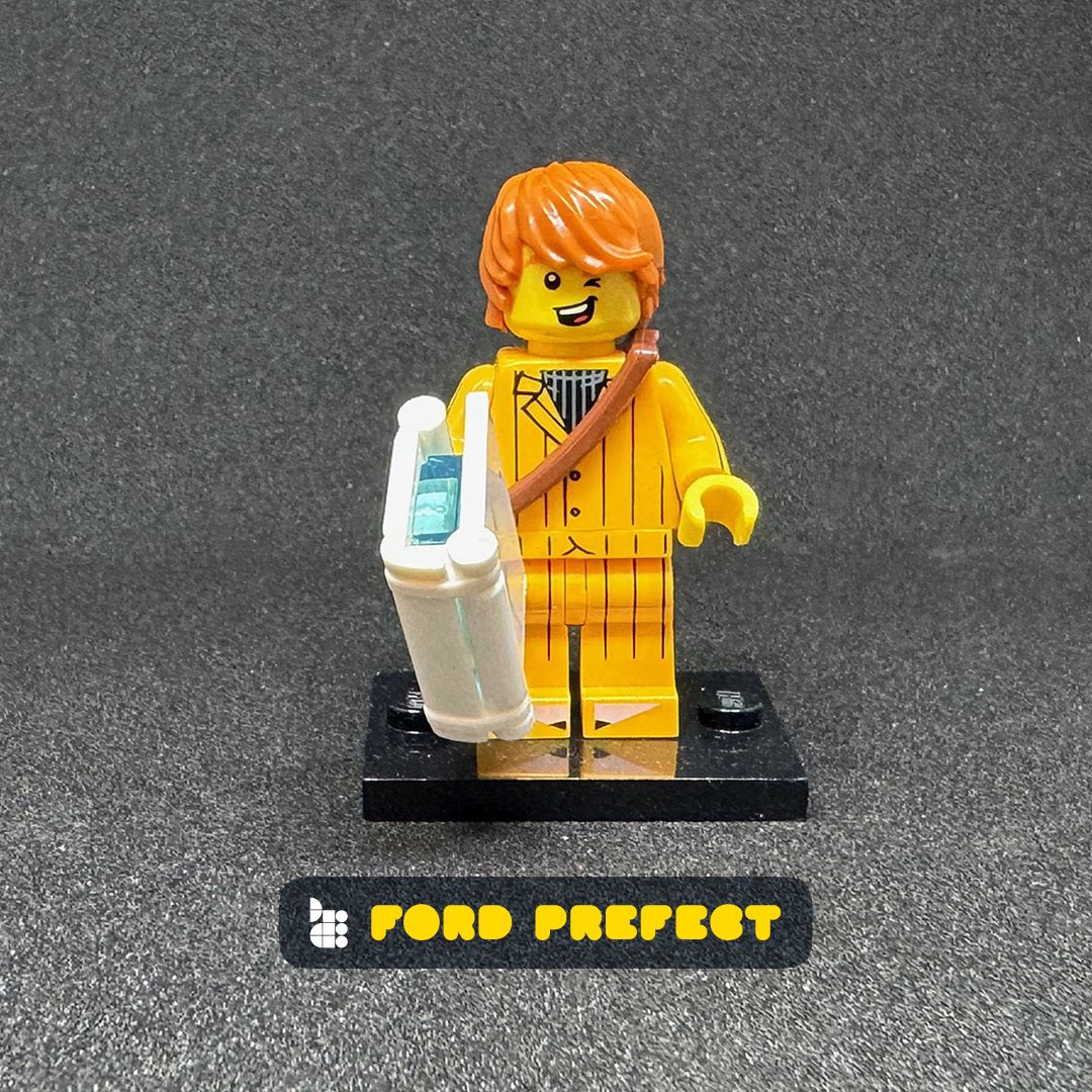 dafttom's tweet image. Lego Ideas Submission – Hitchhiker's Guide to the Galaxy : Ford Prefect
Share and Enjoy – bit.ly/437reKD
#TheHitchhikersGuidetotheGalaxy #DouglasAdams #HitchhikersGuide #h2g2 #lego #legoideas #HGttG #Dontpanic #FordPrefect