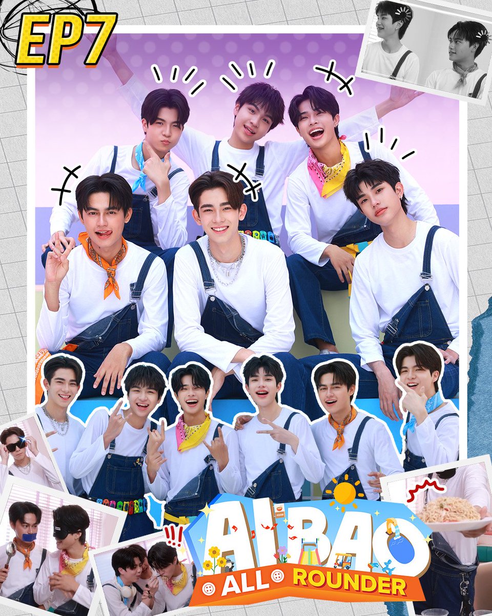 IDOLFACTORYTH's tweet image. ✨8PM TODAY✨

AIBAO ALL-ROUNDER - Ep.7 ปิดหูปิดตาทำอาหาร

🔗 youtu.be/hVBwHC0igSU

#️⃣ #.AibaoAllrounderEp7

#AibaoAllrounder
#shonapat_ #ingasavanund
#poomx_jtp #bmchanatipp
#chiyochi31 #keaton_sx #justin_jamy
#AIProjectTH
#idolfactoryTH
