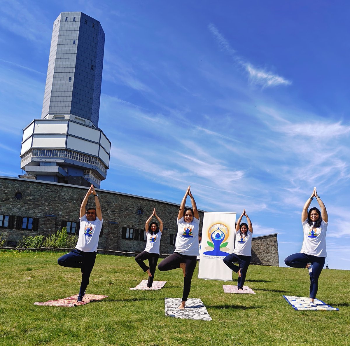 India in Frankfurt (@cgifrankfurt) on Twitter photo Countdown to IDY 2025!
Yoga at #großerfeldberg, the highest point of the Taunus range in the state of Hessen with natural surrounding and scenic spaces.
#yogapractice #IDY2025
<a href="/MEAIndia/">Randhir Jaiswal</a> <a href="/IndianDiplomacy/">Indian Diplomacy</a> <a href="/iccr_hq/">ICCR</a> <a href="/moayush/">Ministry of Ayush</a> Countdown to IDY 2025!
Yoga at #großerfeldberg, the highest point of the Taunus range in the state of Hessen with natural surrounding and scenic spaces.
#yogapractice #IDY2025
<a href="/MEAIndia/">Randhir Jaiswal</a> <a href="/IndianDiplomacy/">Indian Diplomacy</a> <a href="/iccr_hq/">ICCR</a> <a href="/moayush/">Ministry of Ayush</a>