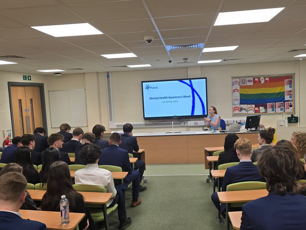 The King's School in Macclesfield (@kingsmac6thform) on Twitter photo As part of Mental Health awareness week, Miss Cunliffe led a Year 12 assembly looking at how to look after your mental health as students approach their internal exams. #futureready <a href="/kingsmac/">The King's School</a> As part of Mental Health awareness week, Miss Cunliffe led a Year 12 assembly looking at how to look after your mental health as students approach their internal exams. #futureready <a href="/kingsmac/">The King's School</a>