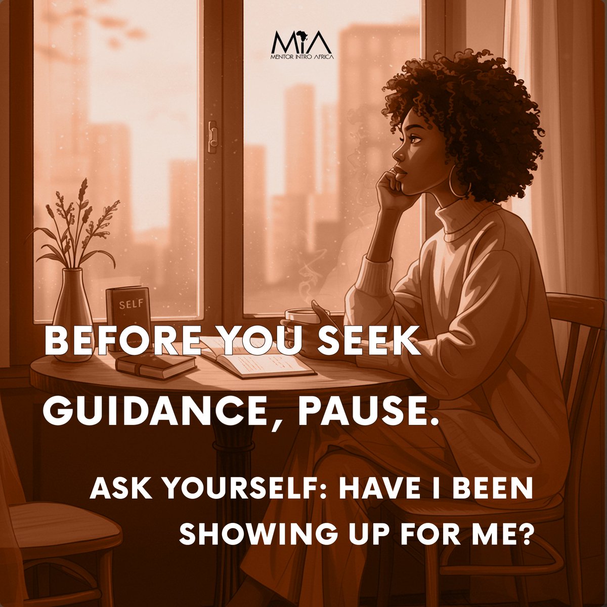 MentorIntroAfr's tweet photo. Before anyone else guides you, you must lead yourself — with grace, honesty, and love.
Because at the heart of every strong leader is a person who first chose to show up for themselves.
✨ You are your first mentor. 🫶🏽
#SelfLoveInGrowth #MentorIntroAfrica #LeadWithLove https://t.co/Uz7S7cLO5u