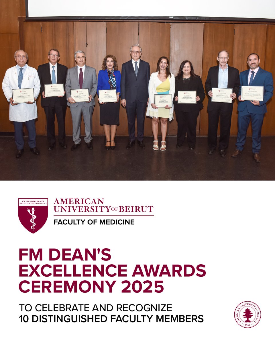 Congratulations to our exceptional faculty members whose work in research, teaching, and clinical care is transforming lives and setting new standards in academia! 🌟