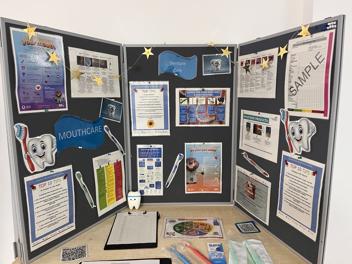 Fiona James (@fionajames75sou) on Twitter photo Mouth Care Awareness outside the canteen at QHB today. And itās National Smile Month. Come along and see us! ā¦<a href="/MCM_HEKSS/">MouthCareMatters</a>ā© ā¦<a href="/jess_fearn/">Jess Fearn</a>ā© ā¦<a href="/SimonGibson20/">Simon Gibson RN</a>ā© ā¦<a href="/PaulosG/">Paulos the Greek</a>ā© ā¦<a href="/PDTUHDB/">UHDB - Professional & Practice Development</a>ā© ā¦<a href="/UHDBIPCT/">UHDB Infection Prevention and Control Team</a>ā© ā¦<a href="/UHDBTrust/">University Hospitals of Derby and Burton NHS FT</a>ā© ā¦<a href="/smilemonth/">National Smile Month</a>ā© Mouth Care Awareness outside the canteen at QHB today. And itās National Smile Month. Come along and see us! ā¦<a href="/MCM_HEKSS/">MouthCareMatters</a>ā© ā¦<a href="/jess_fearn/">Jess Fearn</a>ā© ā¦<a href="/SimonGibson20/">Simon Gibson RN</a>ā© ā¦<a href="/PaulosG/">Paulos the Greek</a>ā© ā¦<a href="/PDTUHDB/">UHDB - Professional & Practice Development</a>ā© ā¦<a href="/UHDBIPCT/">UHDB Infection Prevention and Control Team</a>ā© ā¦<a href="/UHDBTrust/">University Hospitals of Derby and Burton NHS FT</a>ā© ā¦<a href="/smilemonth/">National Smile Month</a>ā©