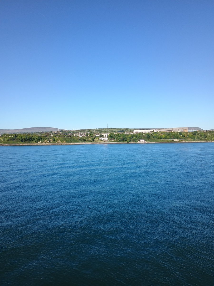 Overnight to Larne. Looking forward to tonight gig at the Limelight in Belfast. What a lovely day :)