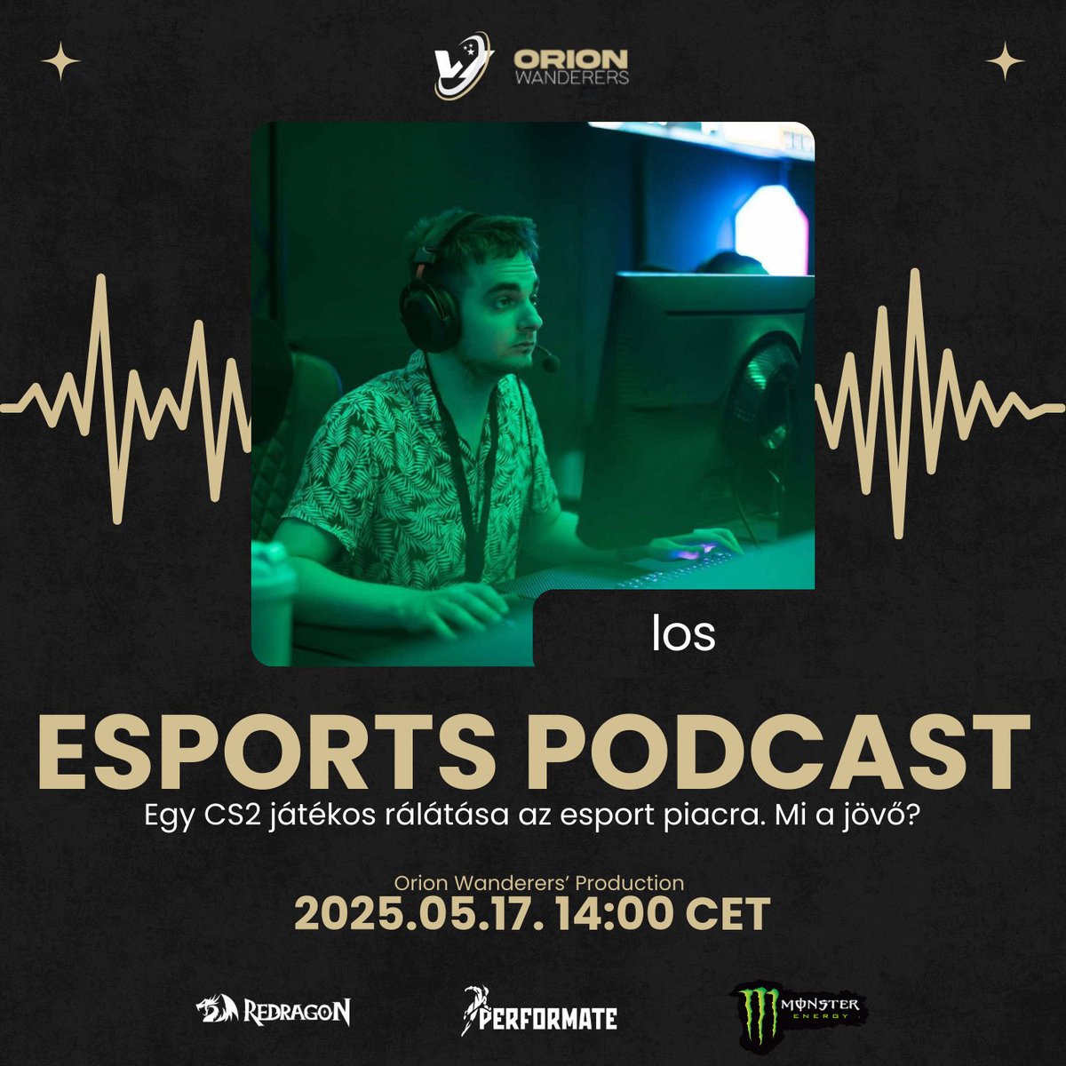 It's time for a new Orion Podcast.🎙️

We will have two exciting guests on our next broadcast, where <a href="/Baleszkoo_/">Baleszko</a>  and los will tell stories from 2 different sides.👀

What does brand building look like from the perspective of a Content Creator and an Esports Player, why is it