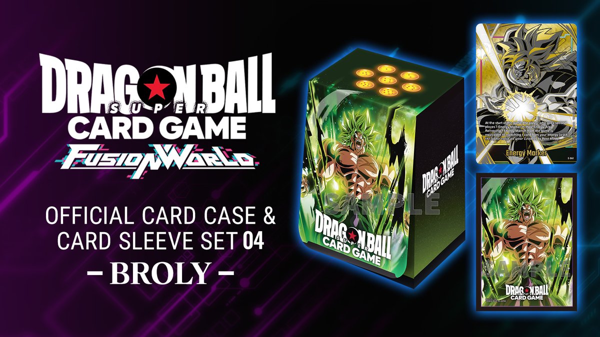 dragon ball card game sleeves Dragon Ball Super Fusion World Card Game Official Sleeves main image 1