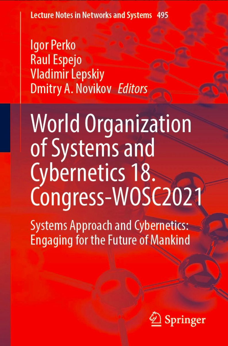 dominicipi's tweet image. 🌐🌱🔬🖋️📚🏛️🎓

Via #SpringerNature - World Organization Systems and Cybernetics #WOSC #research #PeerReviewed 

A work and a scientific publication to which I am very fond of. 

🌻💥 When multi/inter/transdisciplinarity are also ‘applied/practised’ and not just ‘named’...🎓
