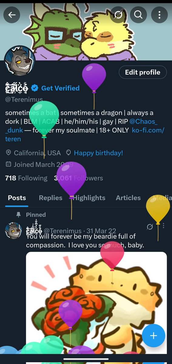 Birthday time!!! >:3
