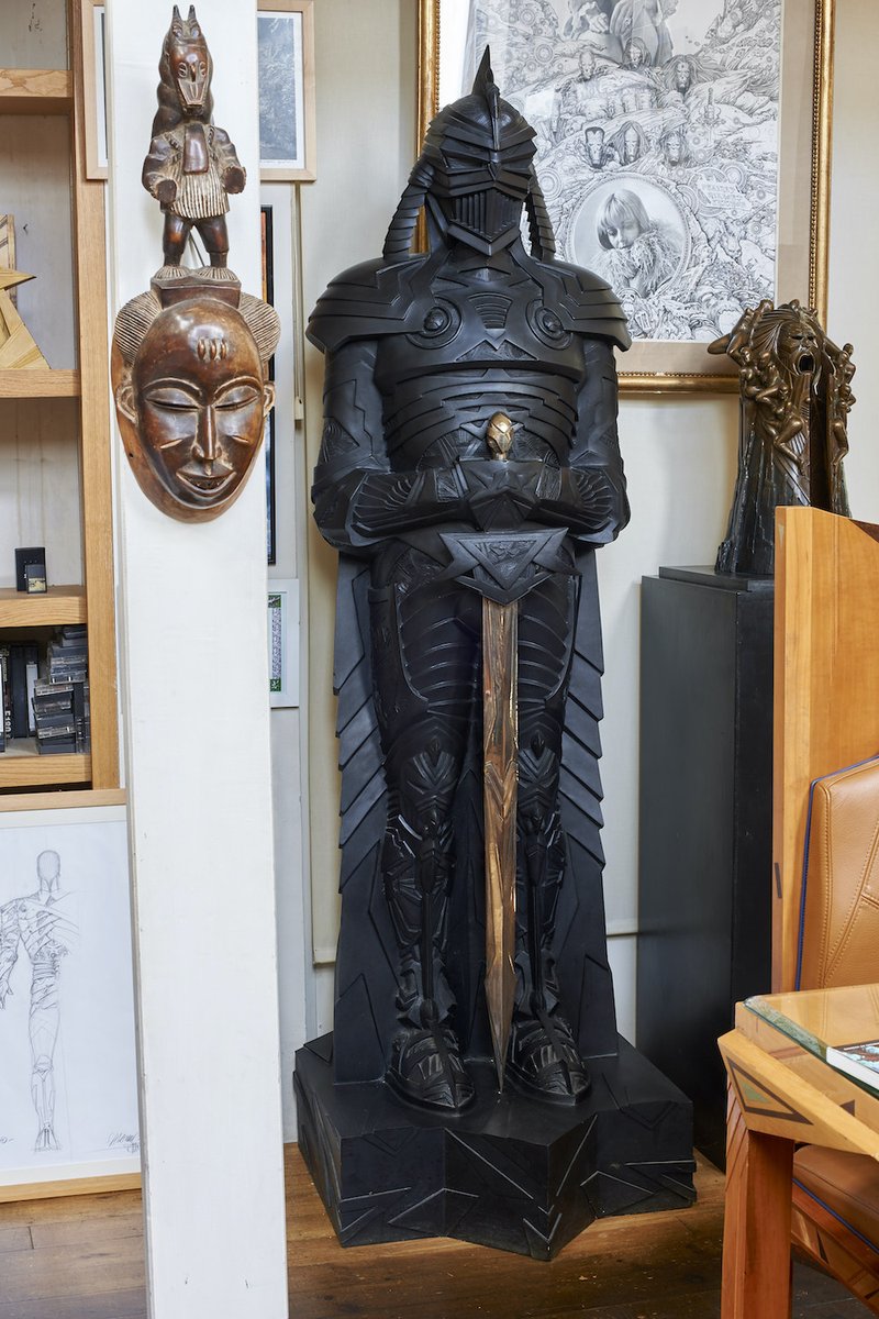 Art is the ultimate freedom, a space where no rules can bind you, and every world is possible

Le masque de Salammbo (2015)
Bronze - Edition of 8
Size: 29x25x79cm

Le commandeur (1996)
Bronze
Height: 54cm
Edition of 8

Le Chevalier (1998)
Resin and bronze
Edition of 8
Height:
