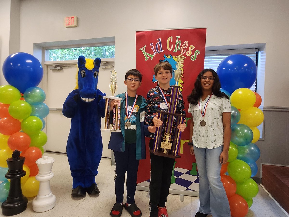 Congratulations to the Dolvin Elementary KidChess Team! The K-5 team finished in 4th place out of over 40 metro Atlanta schools. We are very proud of our chess players! 

Check out Kid Chess summer camps, plus afterschool classes next Fall! 770-575-5902 kidchess.com