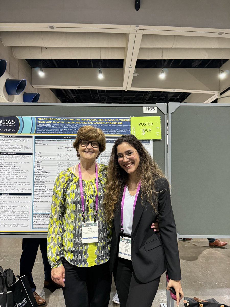 ZehraNaseemMD's tweet image. Thank you @AndreiBrateanu @CCF_IMCHIEFS @DrRohitMoudgil for recognising our study as one of 2025 IMRP Research competition winners and the opportunity to share our findings at Grand Rounds this year!
Always thankful to @burkegastrodoc @DavidLiskaMD for their mentorship!