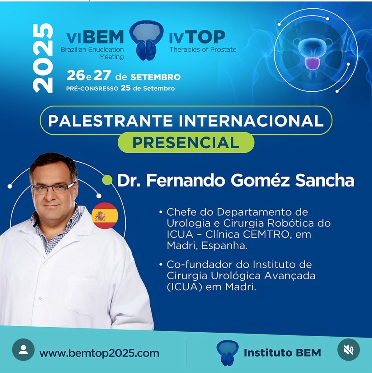 Next September I will travel to Brasil to participate at the BEM meeting!
