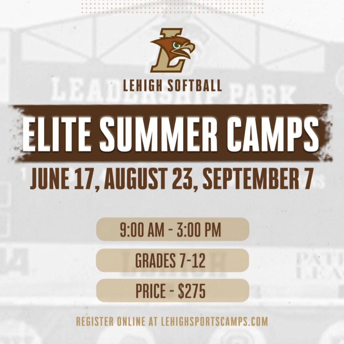 Lehighsoftball's tweet image. Our Summer Camps are right around the corner and spot are filling up!  Register today to secure your spot! 🔗 lehighsoftballcamps.totalcamps.com/shop/EVENT 📷🥎