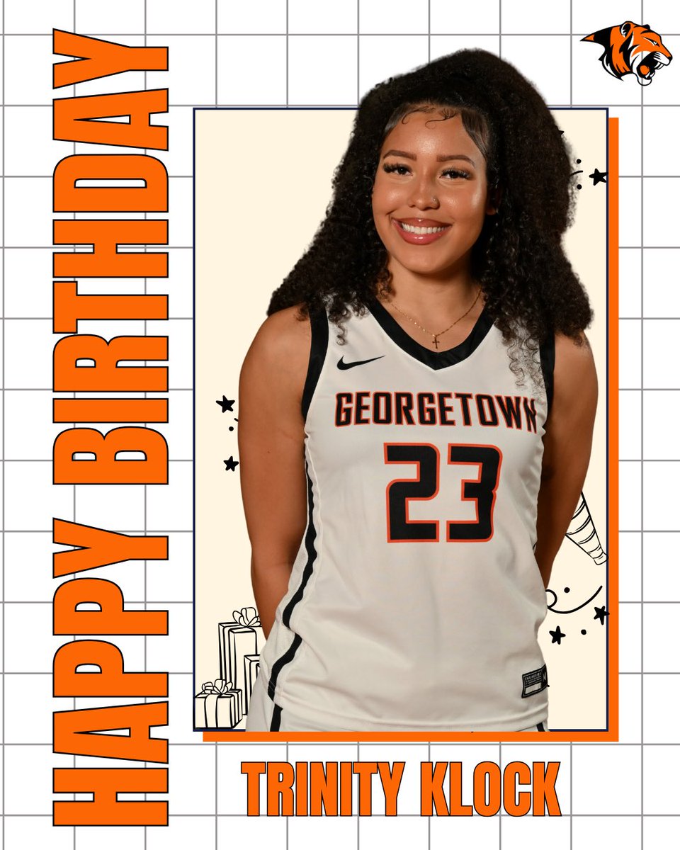 Happy birthday to these two special seniors, Jordan and Trinity! 🐅🧡🏀
