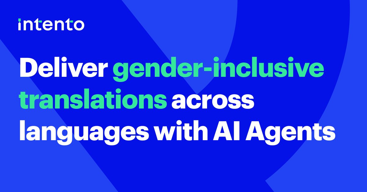 Traditional machine translation struggles with gender inclusivity, especially in languages like German, where nouns, articles, and adjectives are all gendered. Read our blog post to learn how AI agents maintain grammatical correctness AND inclusivity hubs.la/Q03mXkq80