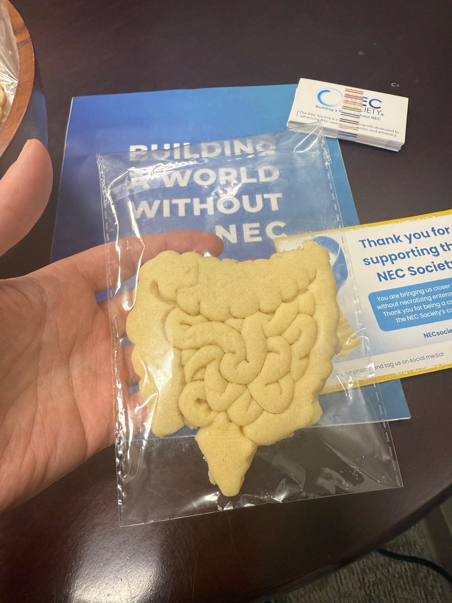 My 14 year old made cookies for the NICU nurses in preparation for NEC awareness day! 
Let’s hope they taste as good as they look!