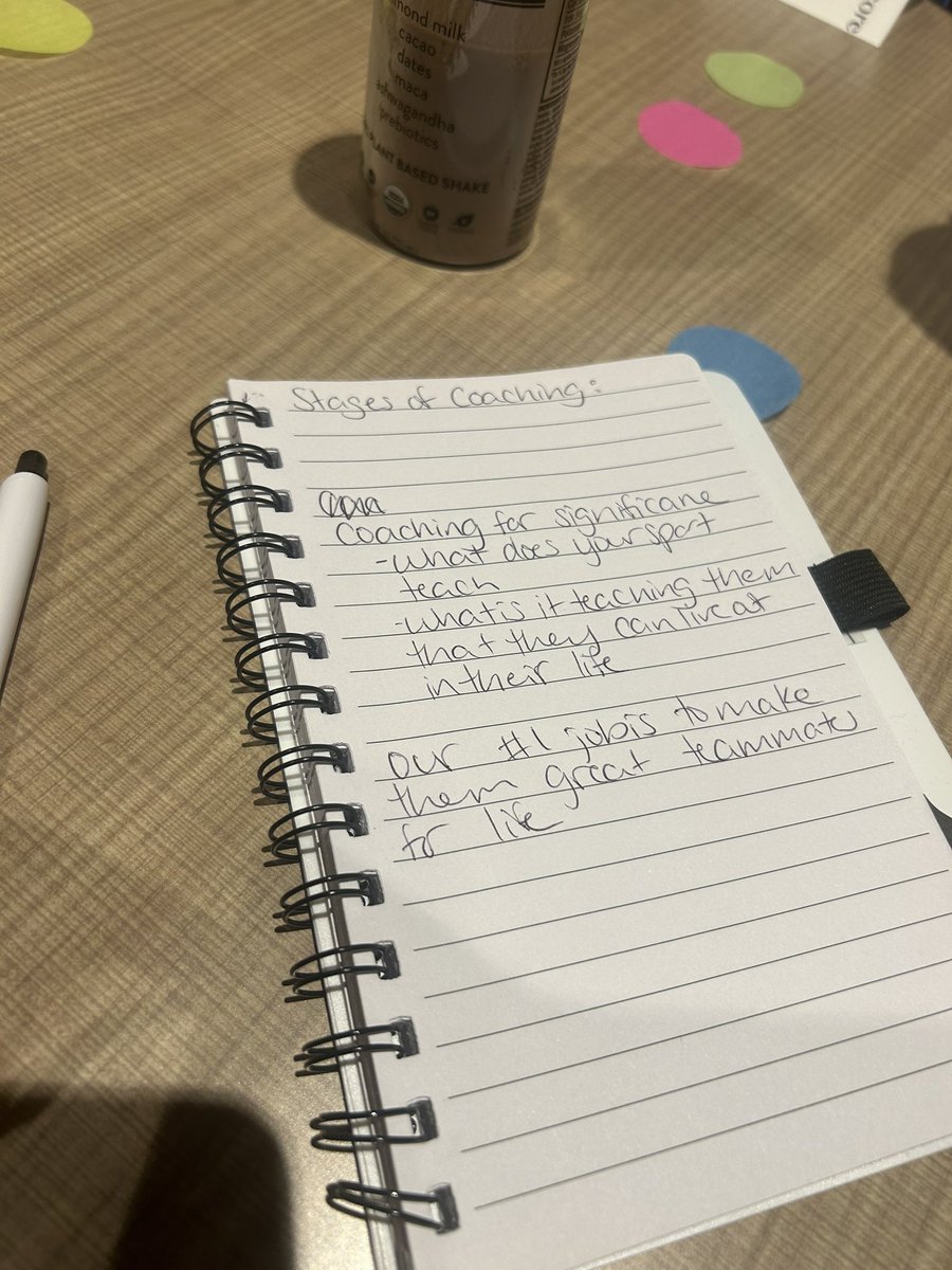 Kicking off the morning learning from Rob Miller discussing the stages of coaching at the National Dance Coaches Conference. Excited to hear from experts in the industry the rest of the day!
