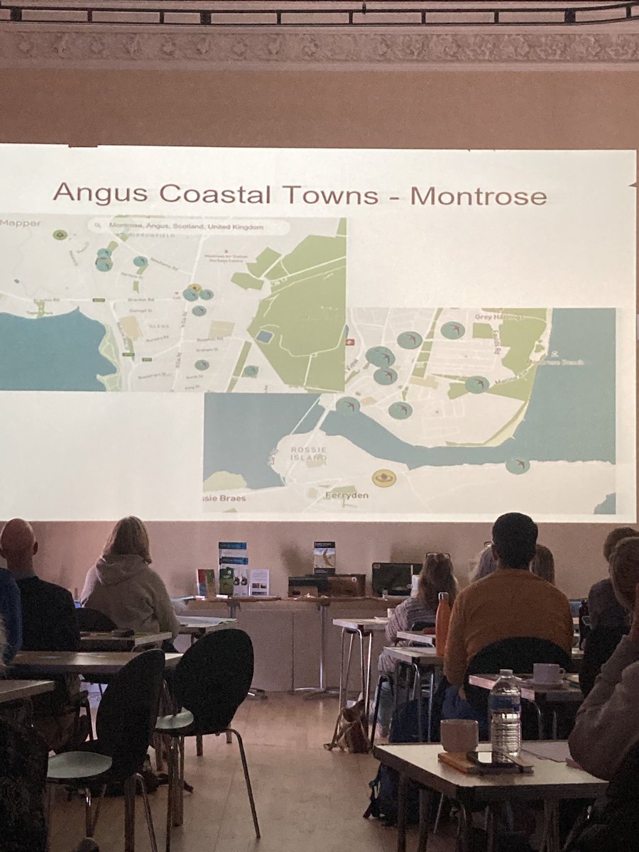 We are very proud to be hosting the 1st Scottish Swift Conference in Arbroath as part of our Angus Coastal Swifts Project. <a href="/AngusCouncil/">Angus Council</a> has funded this Tayside Swifts project through its Net Zero, Climate &amp; Biodiversity Fund.
So much enthusiasm in the room! 
#scottishswits2024