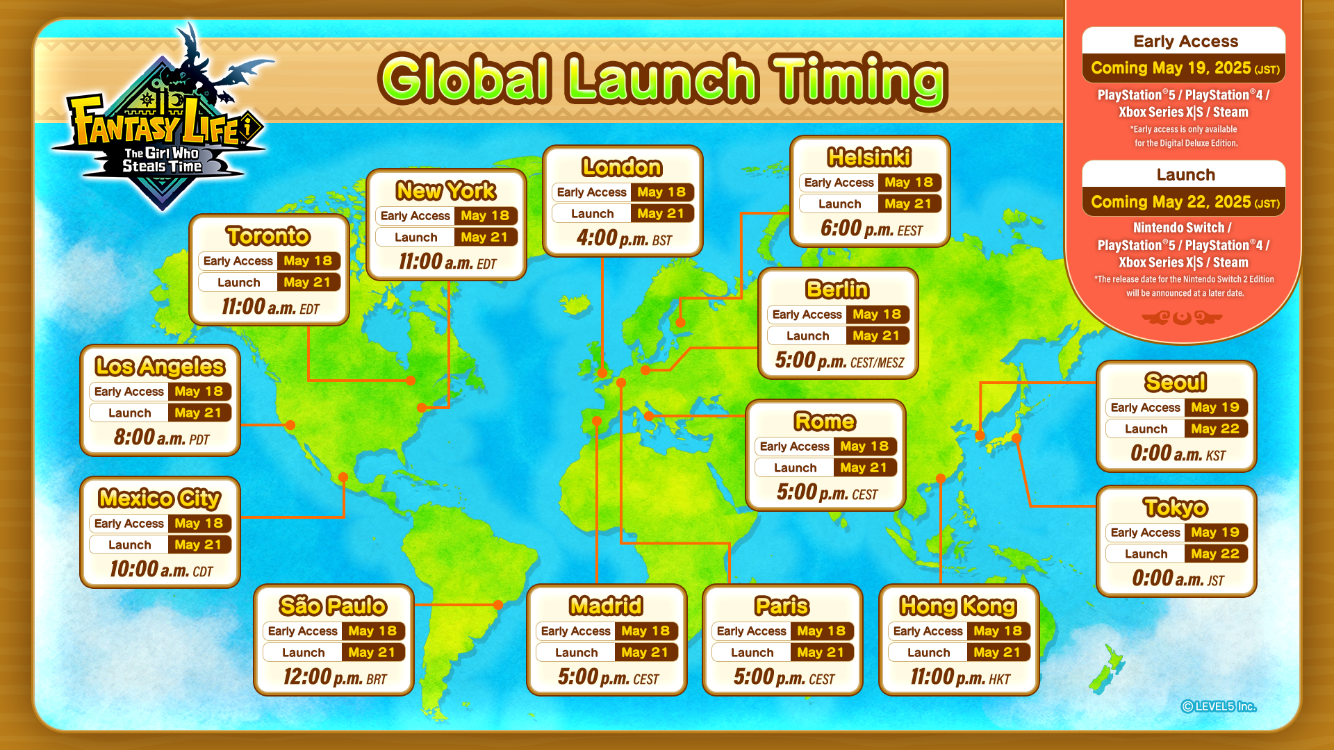 ファンタジーライフｉ ファンタジーライフi」の発売日は2025年5月22日！ゲーム概要