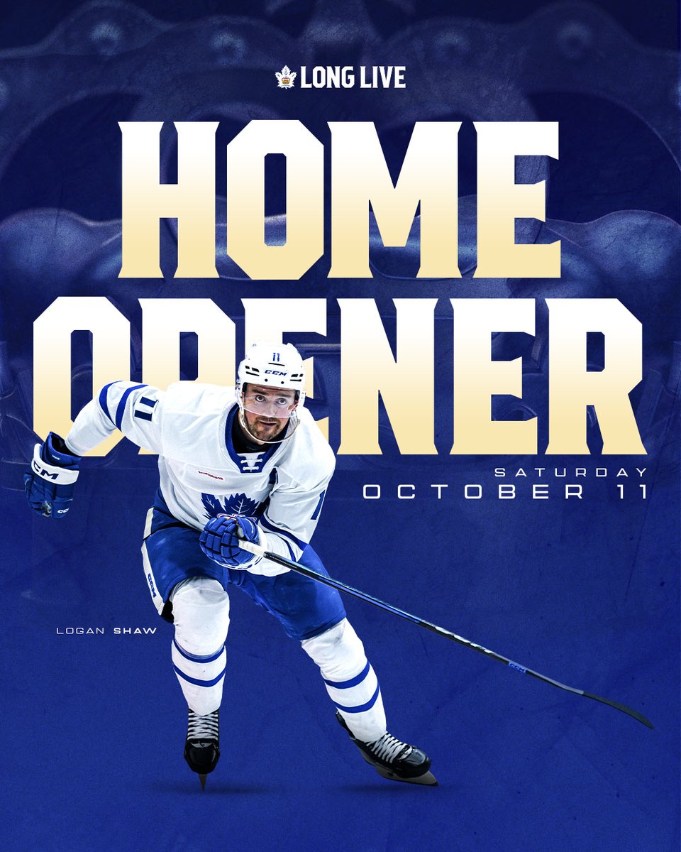 Home Opener is set. 👀

See you at <a href="/CocaColaClsm/">Coca-Cola Coliseum</a> on October 11th! 👋
