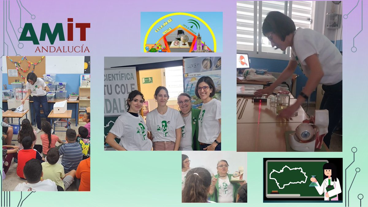 Lola (@cientifica_lola) on Twitter photo En el #DíaInternacionalDeLaLuz UNESCO destaca su importancia para #FuentesDeEnergía, #salud o #comunicaciones y hemos ido a CEIPioXII <a href="/AmitAndaluza/">@amit_andaluza</a> ha trabajar con #SheilaLopez la #física detrás de la luz y con <a href="/spilarg/">Susana Gaytán</a> la #fisiología detrás de la visión En el #DíaInternacionalDeLaLuz UNESCO destaca su importancia para #FuentesDeEnergía, #salud o #comunicaciones y hemos ido a CEIPioXII <a href="/AmitAndaluza/">@amit_andaluza</a> ha trabajar con #SheilaLopez la #física detrás de la luz y con <a href="/spilarg/">Susana Gaytán</a> la #fisiología detrás de la visión