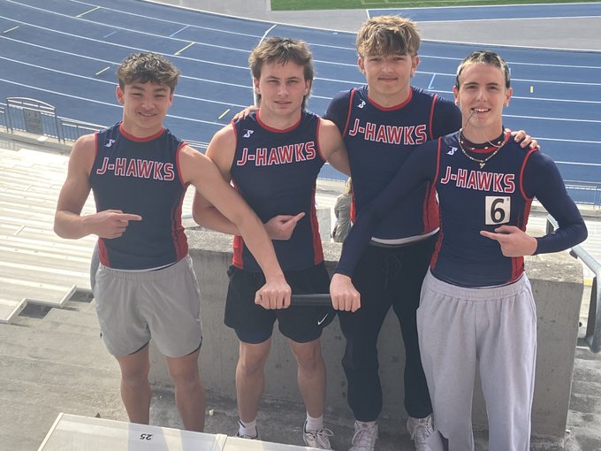 School Record - Update - 4 x 100m Relay 

42.26

D. Cabildo, C. Jenkins, K. Fuller, G. Sciorrotta