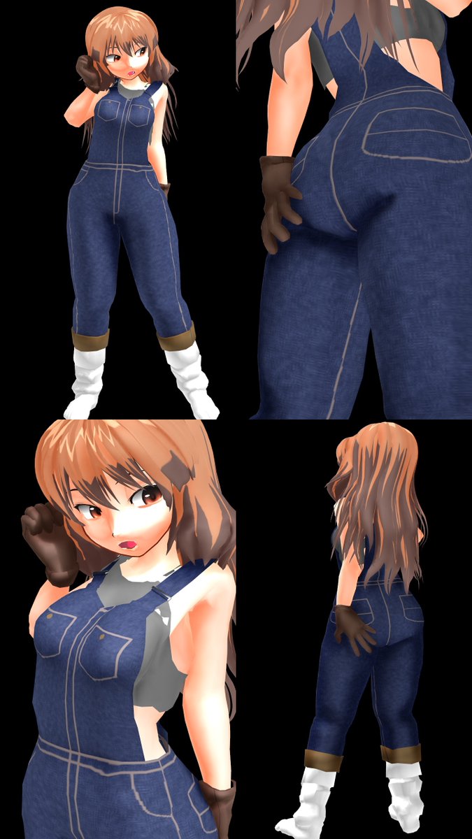 無性にデニム地の尻で何かやりたくなった