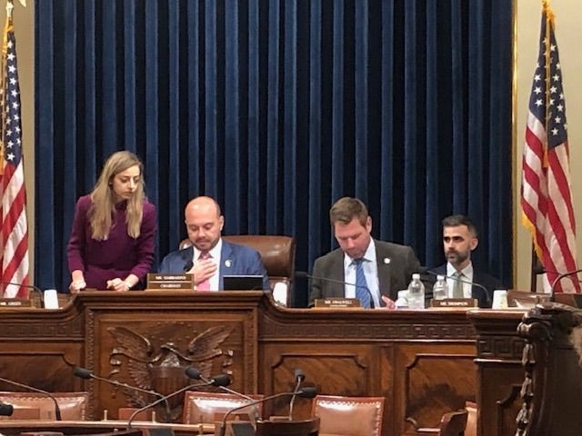 Subcommittee on Cybersecurity &amp; Infrastructure Protection hearing-Reauthorizing Cybersecurity Information Sharing Activities-Great to speak about the CISA bill with Subcommittee chair <a href="/RepGarbarino/">Rep. Andrew Garbarino</a> and <a href="/ASeymourDC/">Alexandra Seymour</a> <a href="/APWAGovAffairs/">APWA Government Affairs</a> <a href="/APWATWEETS/">APWA</a> #CyberSecurityAwareness