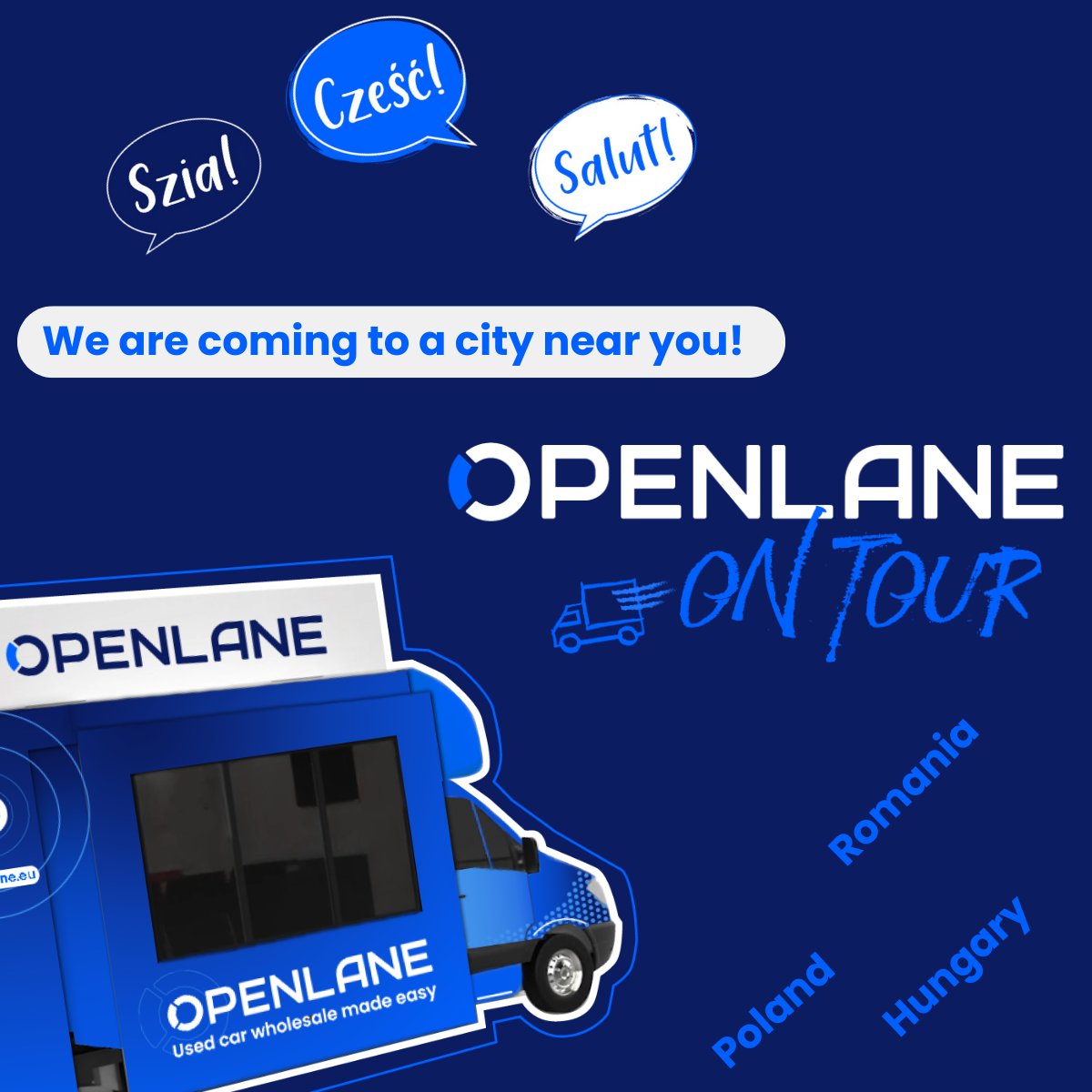 OPENLANE_Europe's tweet image. We’re not just a marketplace — we’re your partner in success.
And this June, we’re coming to you. 🚍

OPENLANE On Tour 2025 is your chance to meet our team — live, iin a city near you! Check locations in the first comment!

#OPENLANEOnTour | #UsedCarTraders | #AutoProfessionals