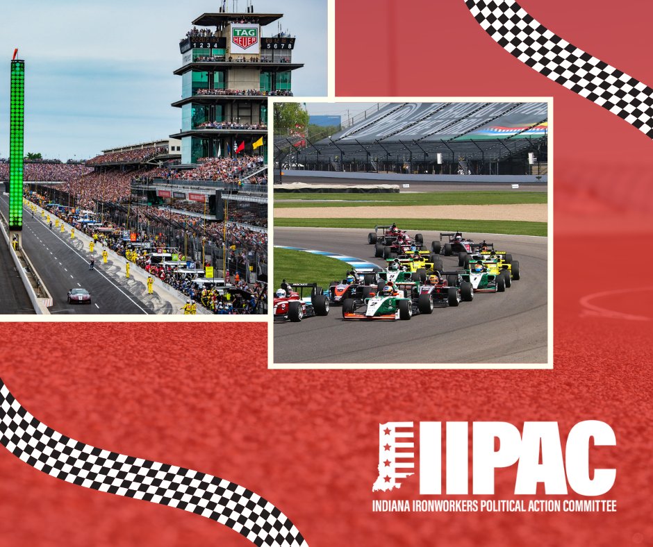 INironworkers's tweet photo. As the countdown to the Greatest Spectacle in Racing begins, we celebrate those who help keep this 109-year tradition alive!

When the green flag drops, remember—it’s ironworkers who help build the track that fuels the legends.

#IndianaIronworkers #IIPAC #Indy500 #BuiltToLast https://t.co/aWopUkIv1B