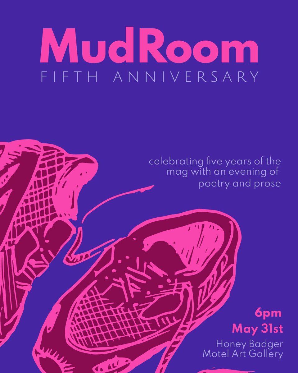 MudRoomMag's tweet image. MudRoom devotees! We are taking this digital mag physical for the first time. Join us in Brooklyn for an evening of tantalizing poetry, scrumptious prose, and miscellaneous merriment of all kinds. Link to the Partiful on our ig.
