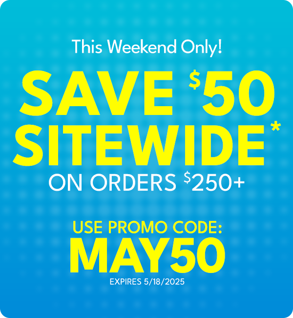 MARCOPromos's tweet image. 🔥 Weekend Sale Alert! 

Save $50* all weekend long using promo code MAY50! Don’t miss out - your budget will thank you. 💸

Shop now here: hubs.li/Q03mX0vT0

#WeekendSale #SaveBig #DealTime