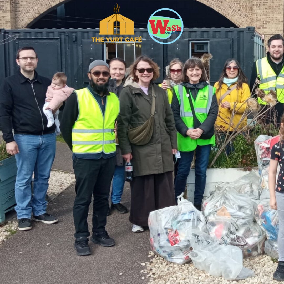 Join us tomorrow from 11am to 1pm for a litter picking session with @washwombles 🍃
Help keep our community clean and green 💚