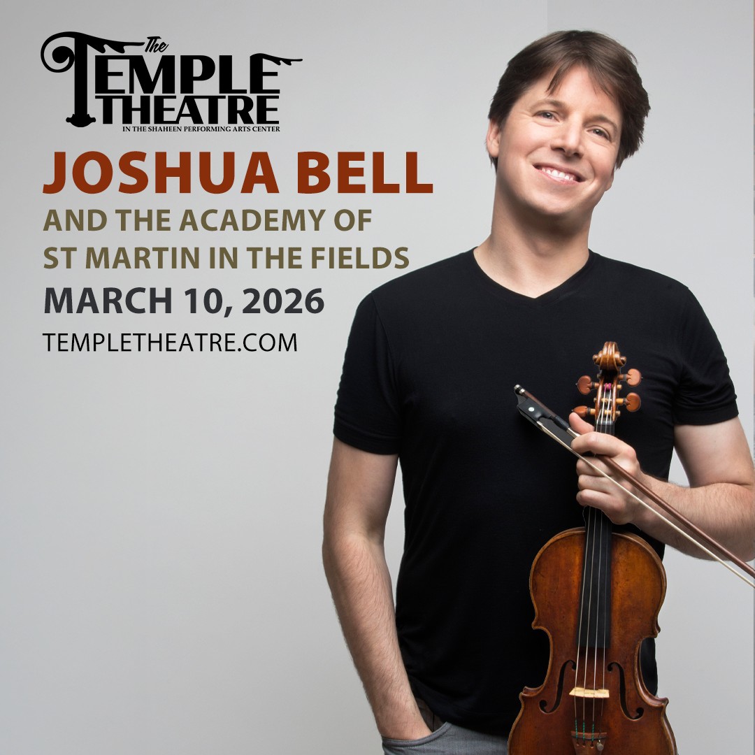 ON SALE NOW! Joshua Bell and The Academy of St Martin in the Fields
March 10, 2026
TICKETS: bit.ly/joshuabellMAR10
#templetheatre #saginawmichigan #joshuabell #violin