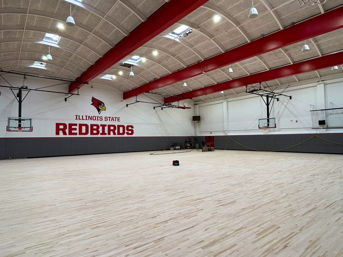 Practice gym for MBB, WBB, and VB getting an upgrade this summer. Lynch Family Court coming soon 👀