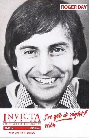 RadioMerch's tweet photo. One more for #PhotocardFriday - it’s @TwiggyDay at Invicta Radio in the 1980s.
From the pirates, Radio England and Caroline to Luxembourg and then launching Piccadilly in 1974, Roger has since featured on numerous BBC and ILR stations. Currently heard Saturdays on @BoomRadioUK https://t.co/0j51Rygoks