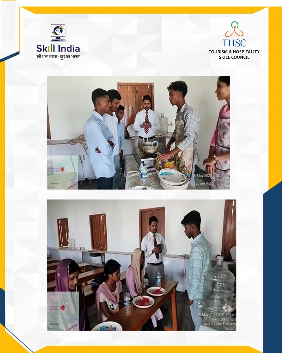skillthsc's tweet photo. Tourism and Hospitality Skill Council (#THSC) is proud to celebrate the successful Skill Assessment for the Street Food Vendor - Standalone Job Role under the PMKVY-4.0-CSMSP!

#MSDE #DGET #DBT #NSDC #GovernmentITI #DeputyDirectorGeneral #thscskillindia #skillcouncil https://t.co/6yOCa0E86K