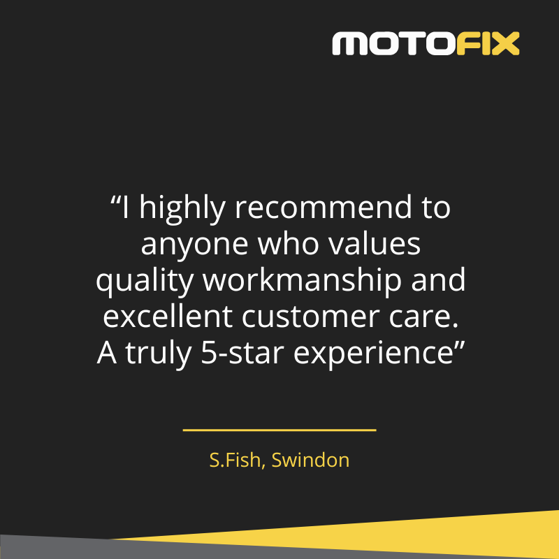 At Motofix, we’re proud to support every driver, from the newest models to classic gems! 🚗 This month, our Swindon team repaired a 23-year-old JDM Honda with five-star service. Huge thanks to Simon for the trust and feedback! ⭐