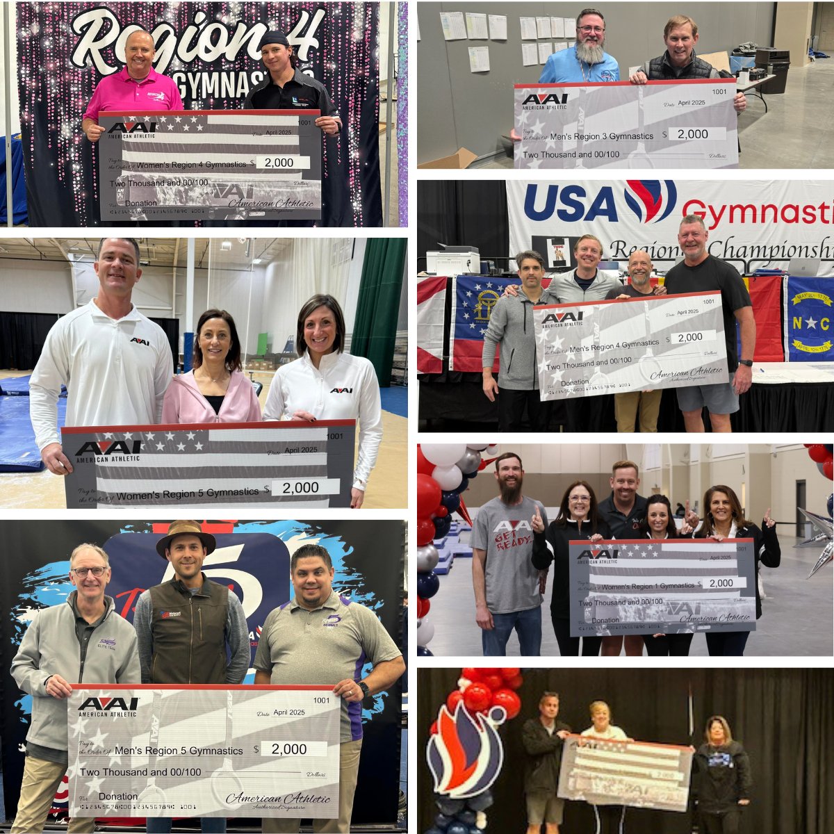 Regional Rebate Recap 💙

Thank you to the meet directors, coaches, and AAI dealers who chose AAI Equipment to help bring these competitions to life. Your commitment to the sport—and to the athletes—is what makes it all possible. 

#AAIGymnastics #Gymnastics