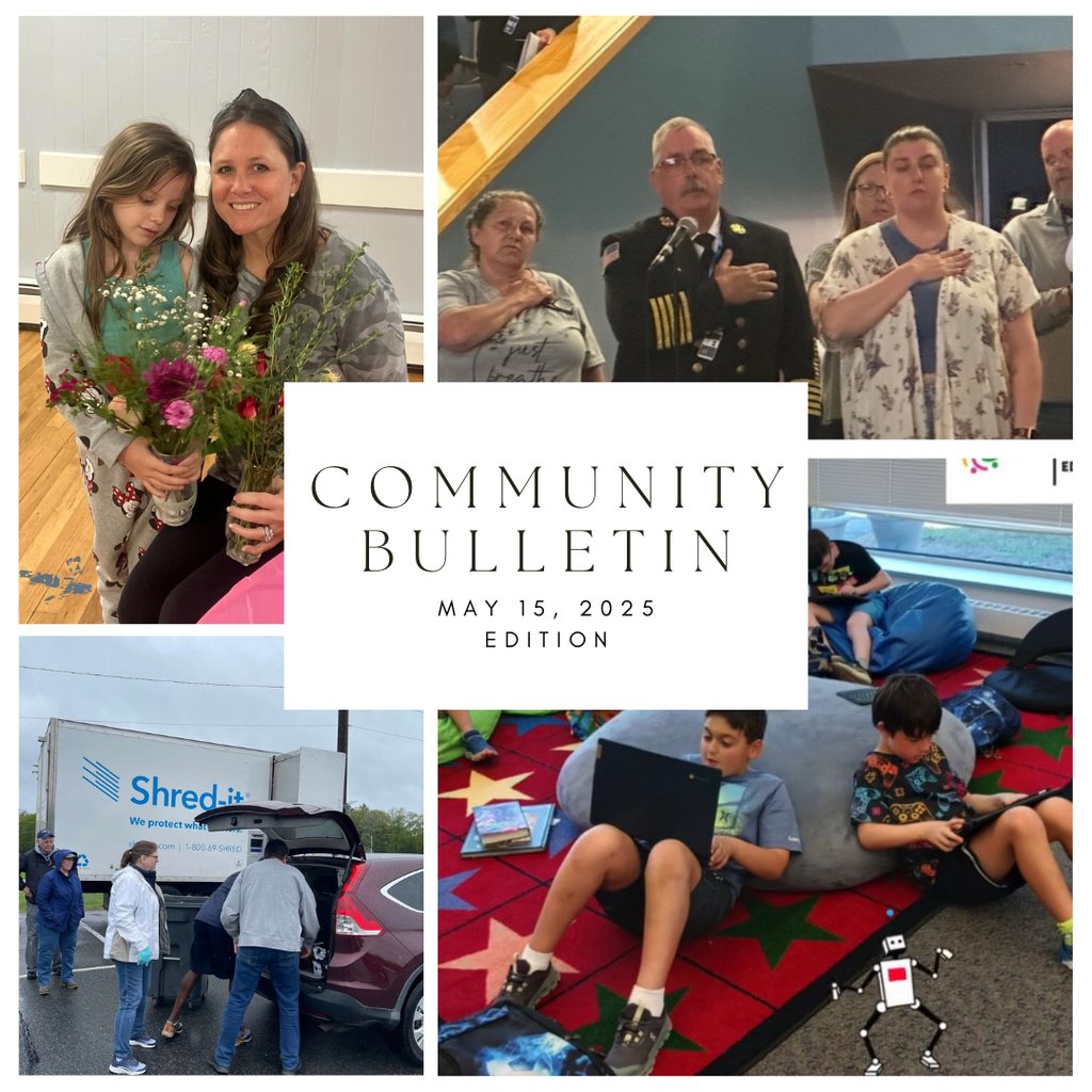 🌸 From spring workshops to summer fun! This Community Bulletin highlights recent events &amp; exciting programs from Medway Public Schools &amp; the Town. Don't miss snapshots from Mother’s Day, Minecraft coding, &amp; more! ➡️ conta.cc/4kj5Clp #MedwayMA #CommunityNews