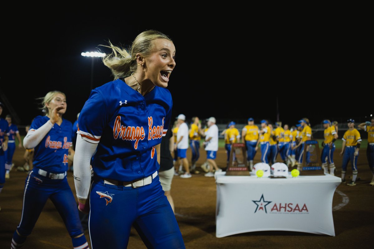 Last year saw Orange Beach star Daigle Wilson play the role of cheerleader in the state title game after a scary injury.

This season, the Auburn signee took the field and went out on top.

“She’s a phenomenal kid and she’s been raised right.”

Story: al.com/highschoolspor…